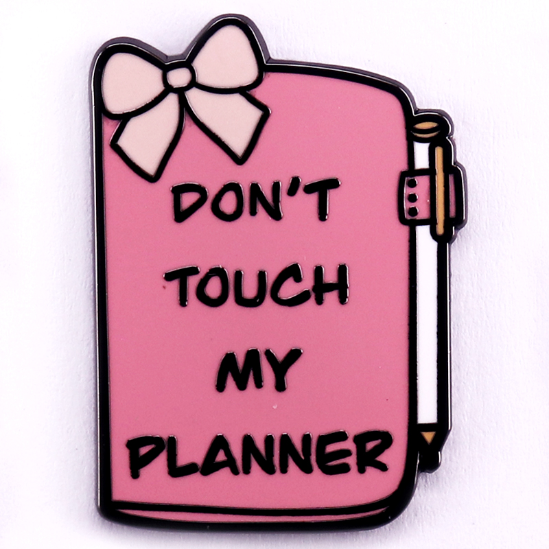 Don’t Touch My Planner Enamel  - Planned Parenthood ulasan dan harga