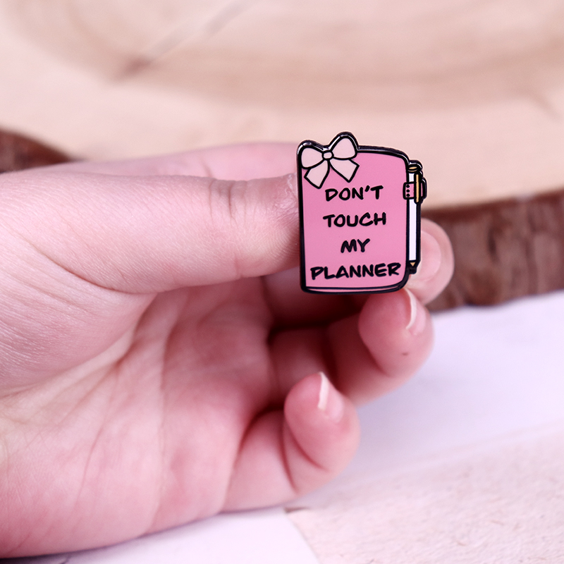 Don’t Touch My Planner Enamel  - Planned Parenthood ulasan dan harga