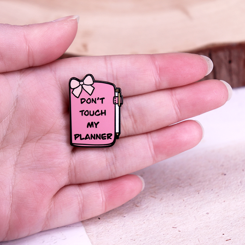 Don’t Touch My Planner Enamel  - Planned Parenthood ulasan dan harga