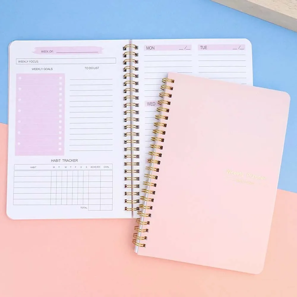 A5 Weekly Planner Coil Daily P - Planned Parenthood ulasan dan harga