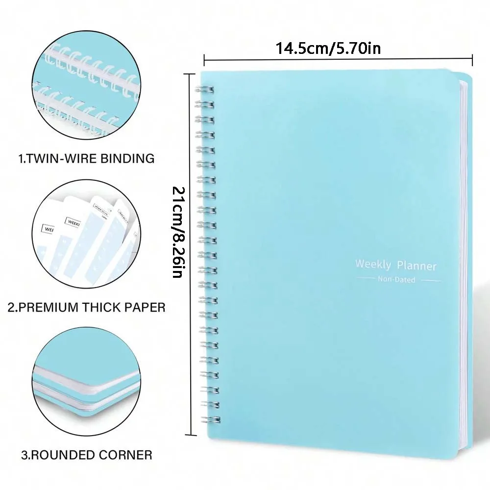 A5 Weekly Planner Coil Daily P - Planned Parenthood ulasan dan harga