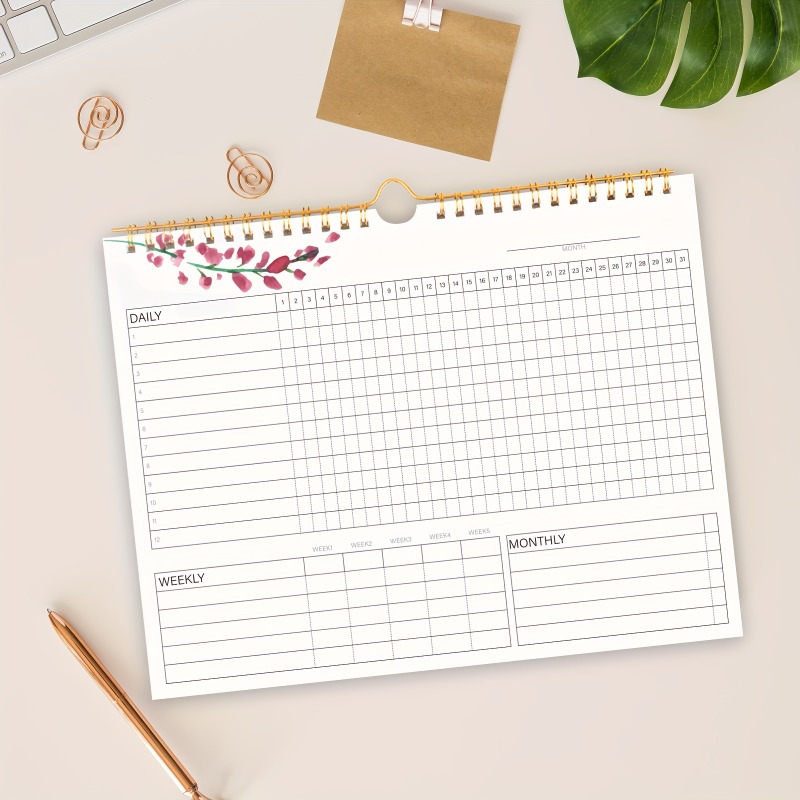 1pc Habit Tracker Calendar To  - Planned Parenthood ulasan dan harga