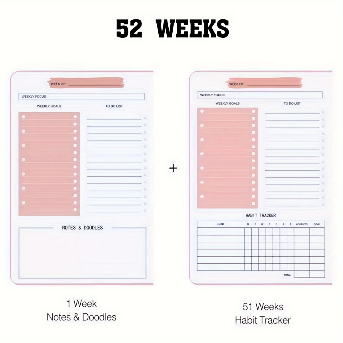 52 Week English Weekly Planner - Planned Parenthood ulasan dan harga
